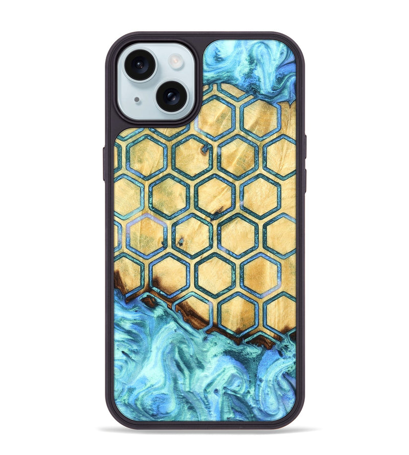 iPhone 15 Plus Wood Phone Case - Jazlynn (Pattern, 824840)