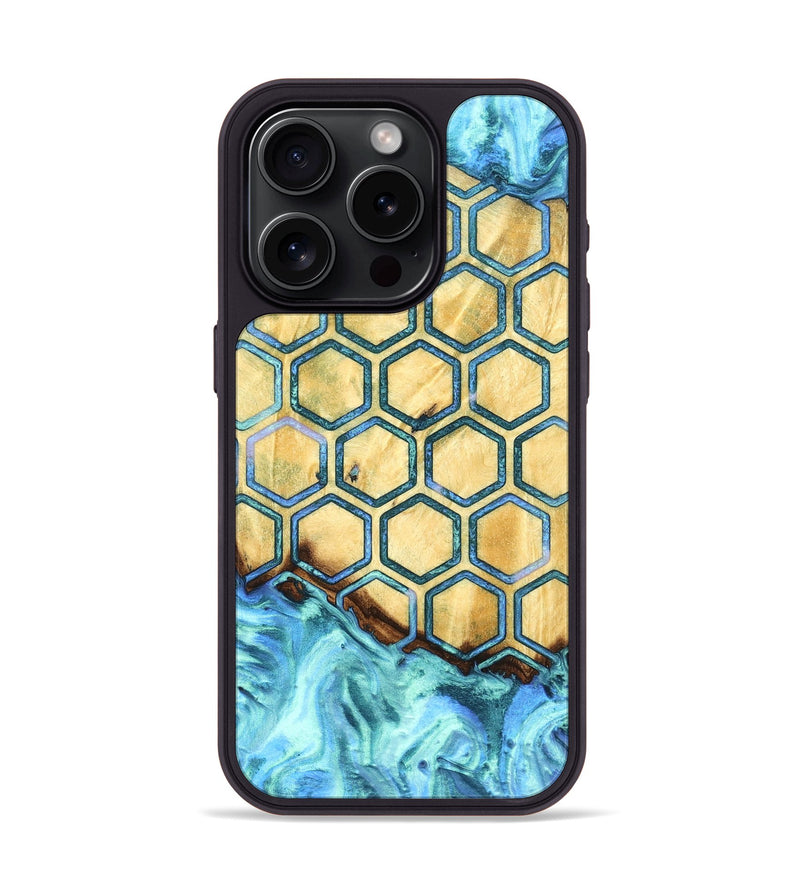iPhone 15 Pro Wood Phone Case - Jazlynn (Pattern, 824840)