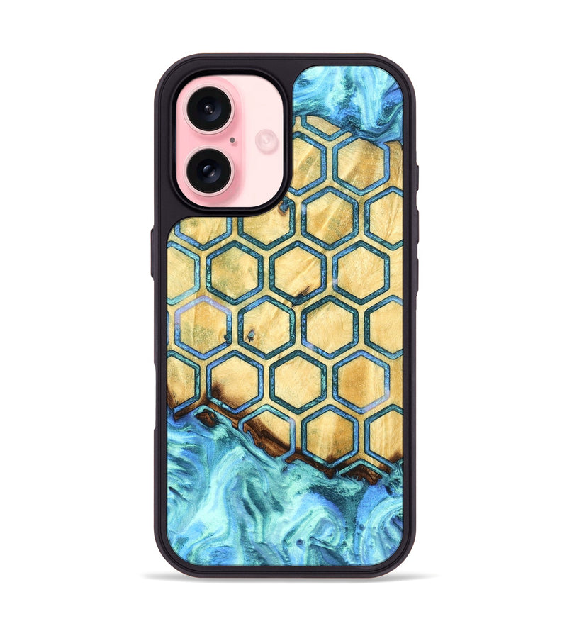iPhone 16 Wood Phone Case - Jazlynn (Pattern, 824840)