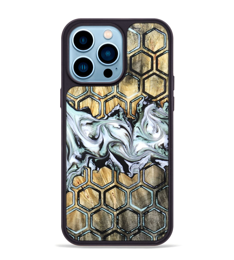 iPhone 14 Pro Max Wood Phone Case - Elwood (Pattern, 824846)