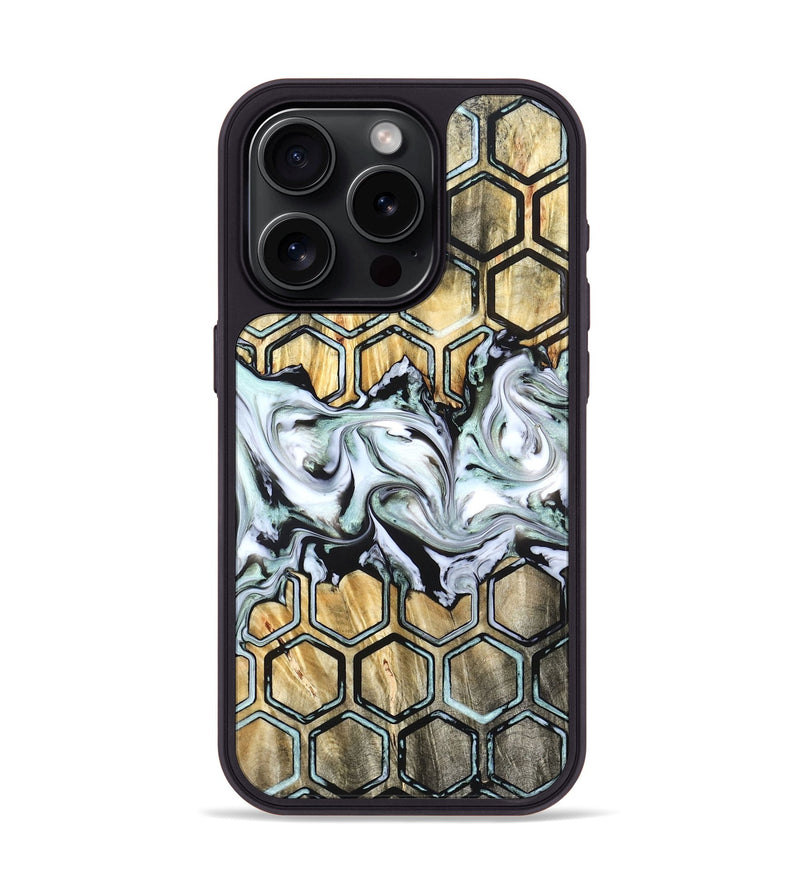 iPhone 15 Pro Wood Phone Case - Elwood (Pattern, 824846)