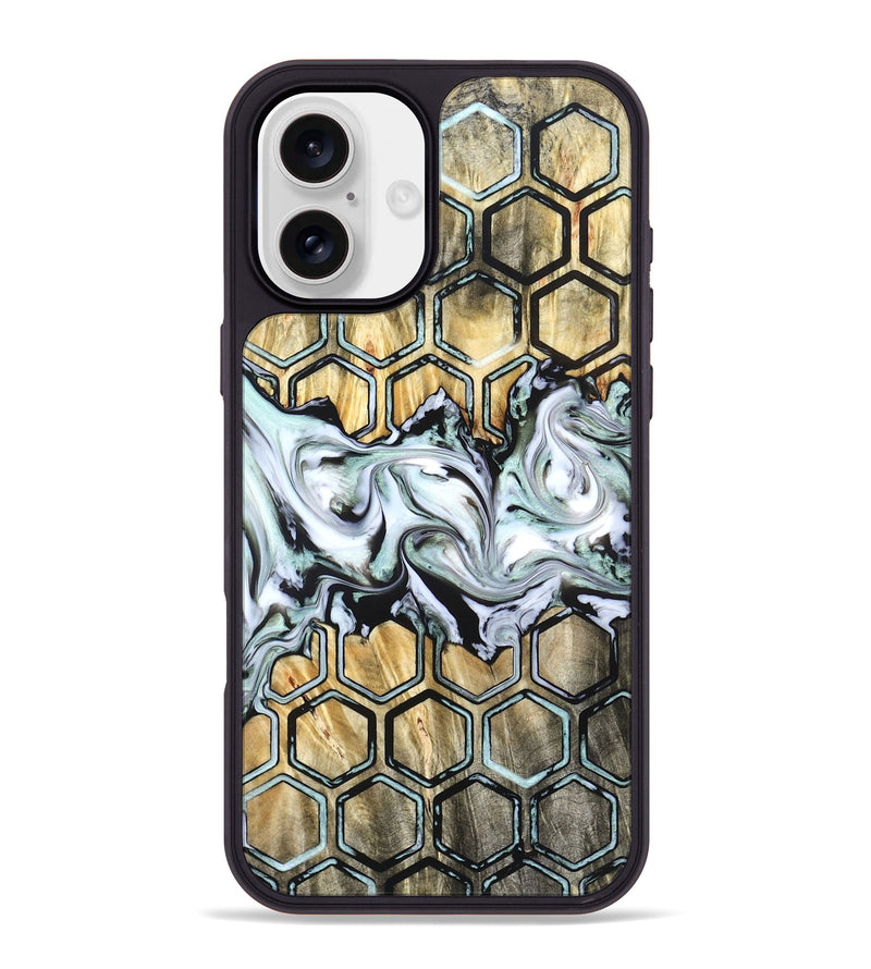 iPhone 16 Plus Wood Phone Case - Elwood (Pattern, 824846)