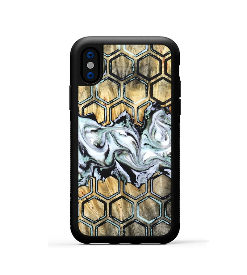 iPhone Xs Wood Phone Case - Elwood (Pattern, 824846)