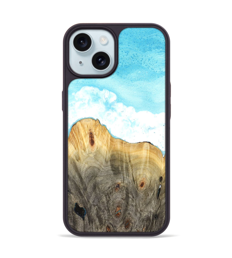 iPhone 15 Wood Phone Case - Jacey (Coastal, 824849)