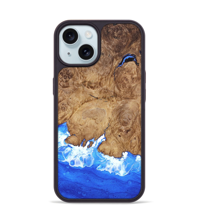 iPhone 15 Wood Phone Case - Kathi (Coastal, 824854)