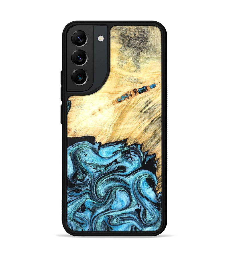 Galaxy S22 Plus Wood Phone Case - Anakin (Blue, 824857)