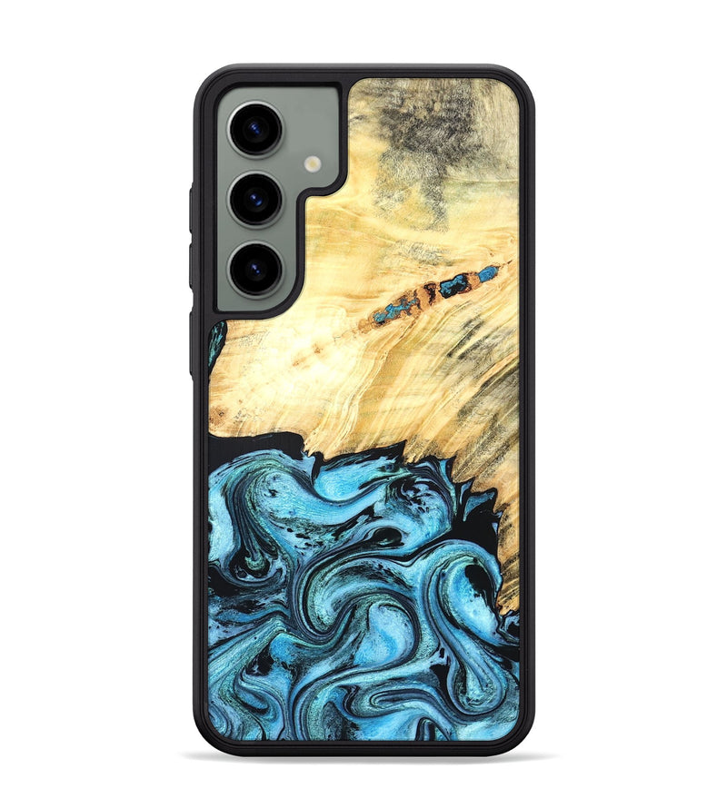 Galaxy S24 Plus Wood Phone Case - Anakin (Blue, 824857)