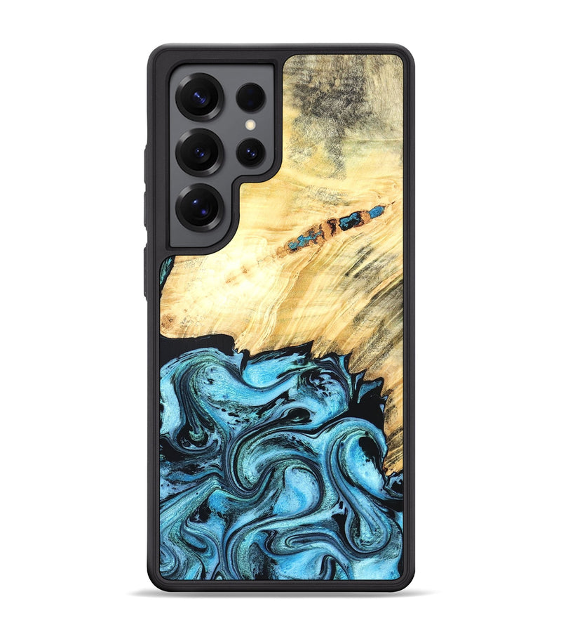 Galaxy S25 Ultra Wood Phone Case - Anakin (Blue, 824857)