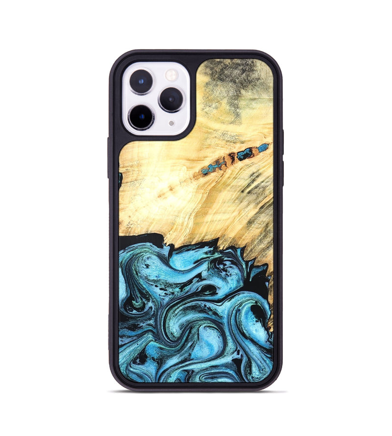 iPhone 11 Pro Wood Phone Case - Anakin (Blue, 824857)