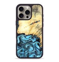 iPhone 16 Pro Max Wood Phone Case - Anakin (Blue, 824857)