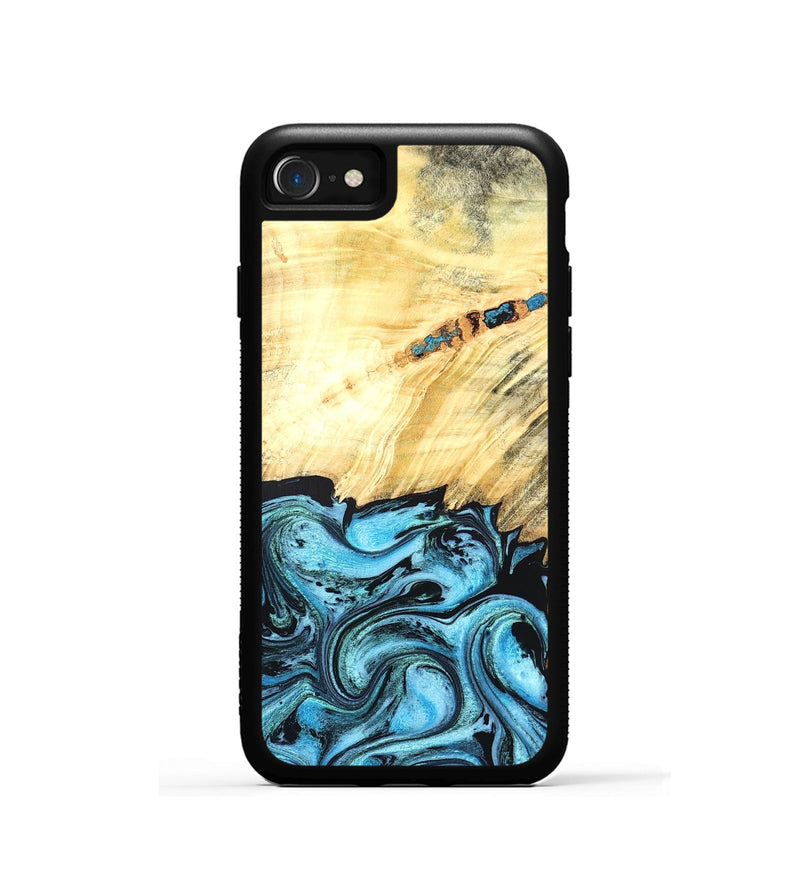 iPhone SE Wood Phone Case - Anakin (Blue, 824857)