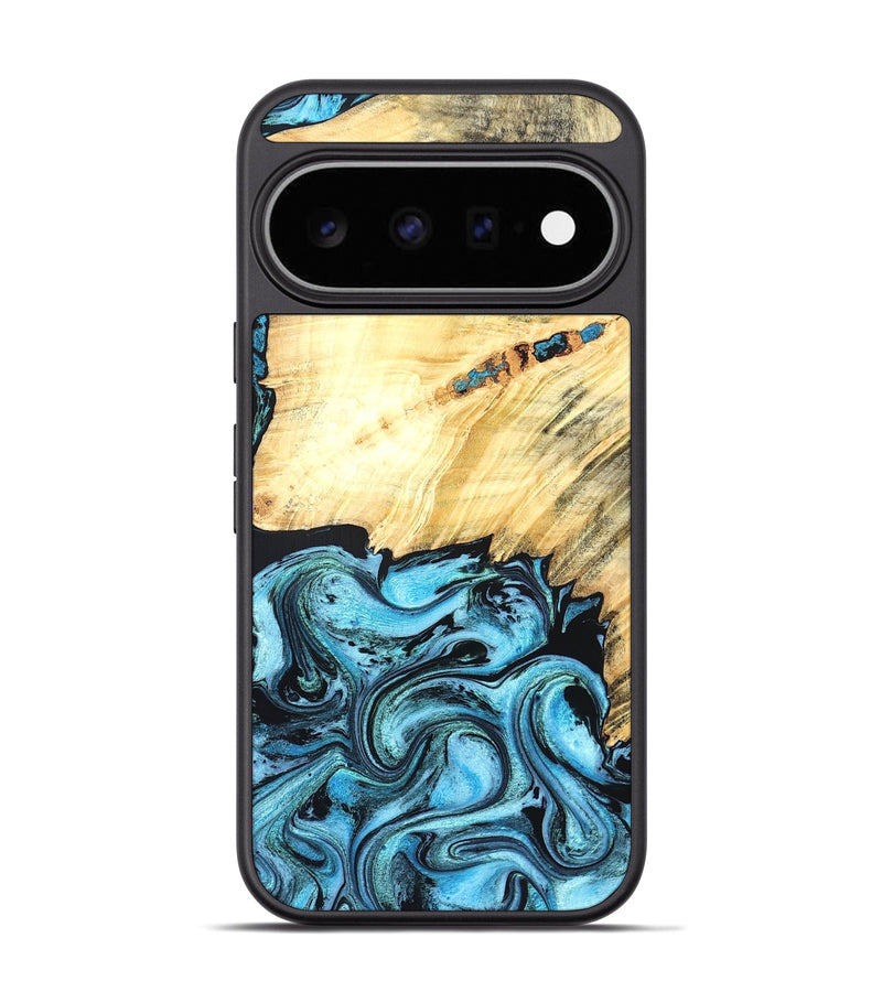 Pixel 11 Pro Wood Phone Case - Anakin (Blue, 824857)