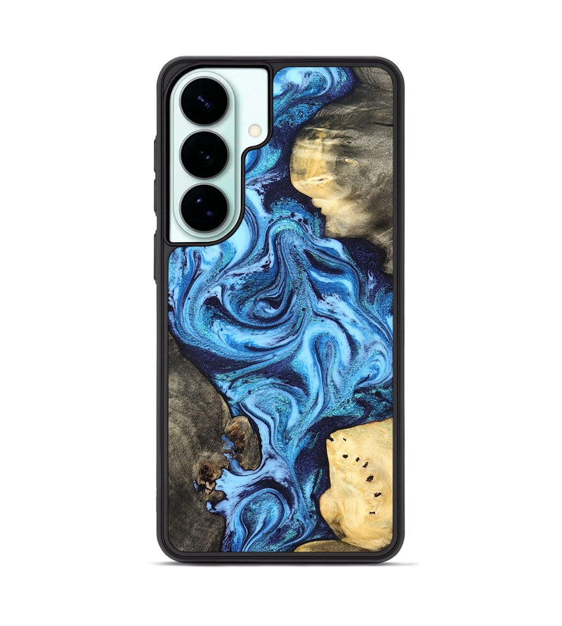 Galaxy S26 Plus Wood Phone Case - Brandi (Blue, 824858)