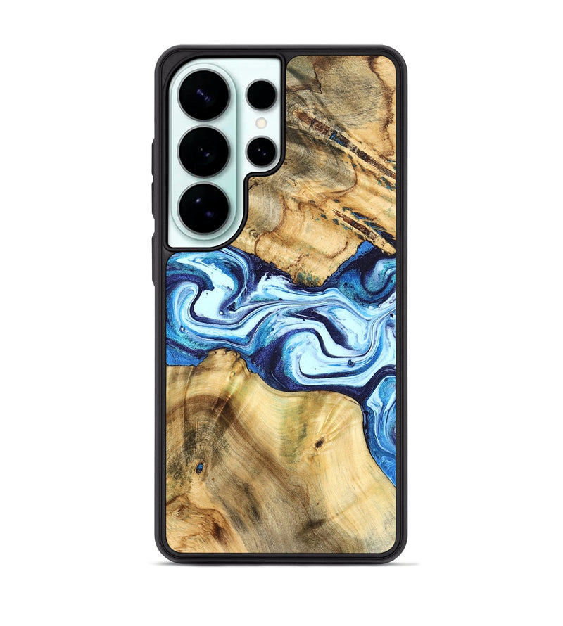 Galaxy S26 Ultra Wood Phone Case - Mario (Blue, 824859)