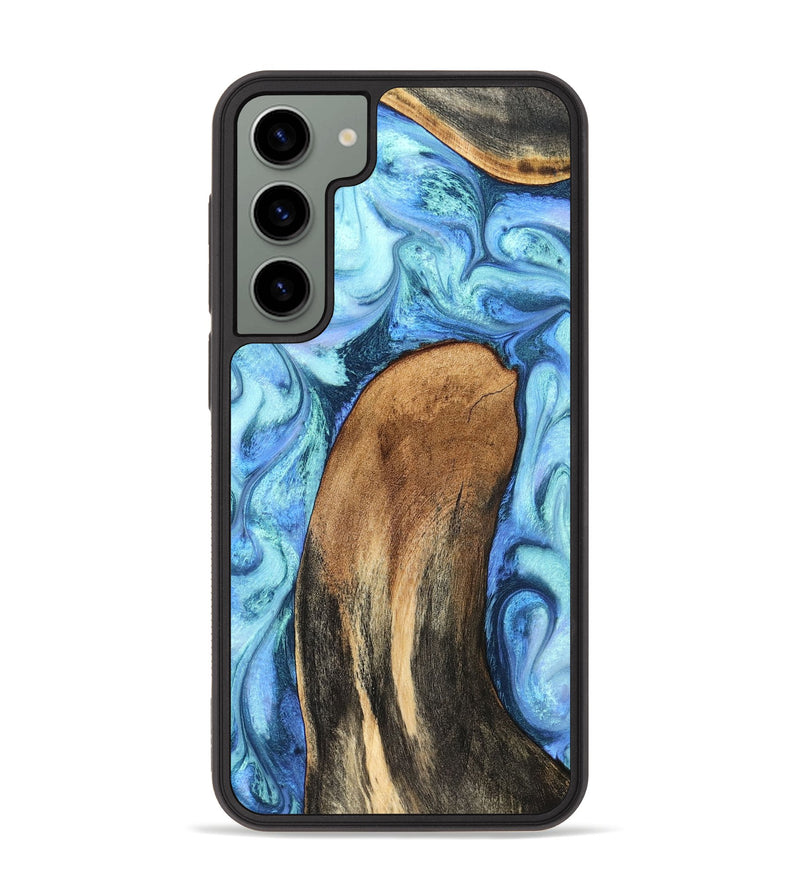 Galaxy S23 Plus Wood Phone Case - Jaeda (Blue, 824861)
