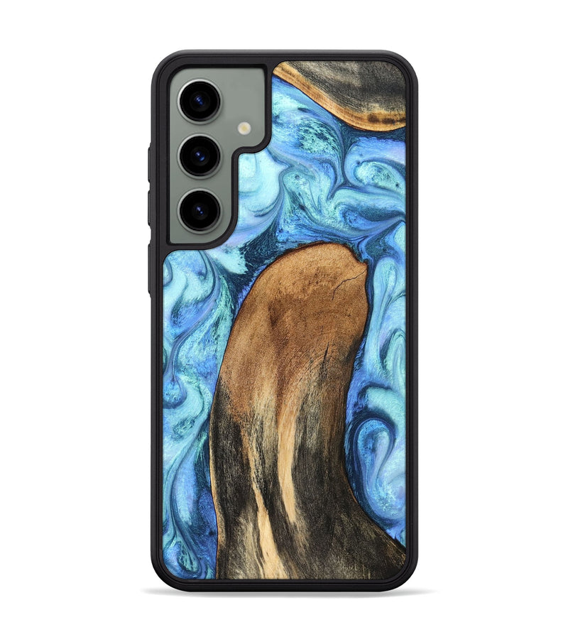 Galaxy S24 Plus Wood Phone Case - Jaeda (Blue, 824861)