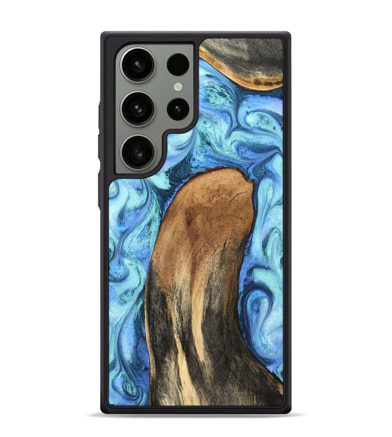 Galaxy S24 Ultra Wood Phone Case - Jaeda (Blue, 824861)