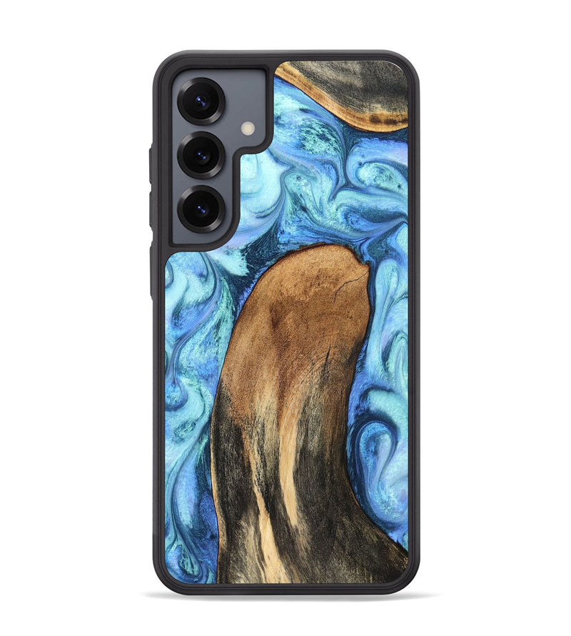 Galaxy S25 Plus Wood Phone Case - Jaeda (Blue, 824861)