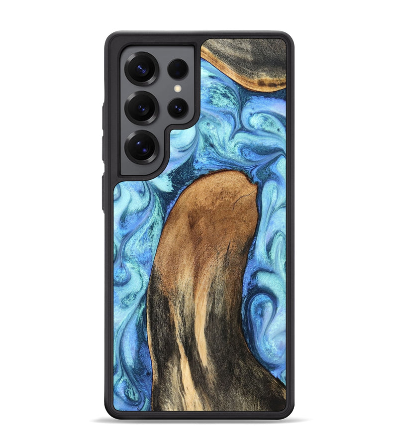 Galaxy S25 Ultra Wood Phone Case - Jaeda (Blue, 824861)