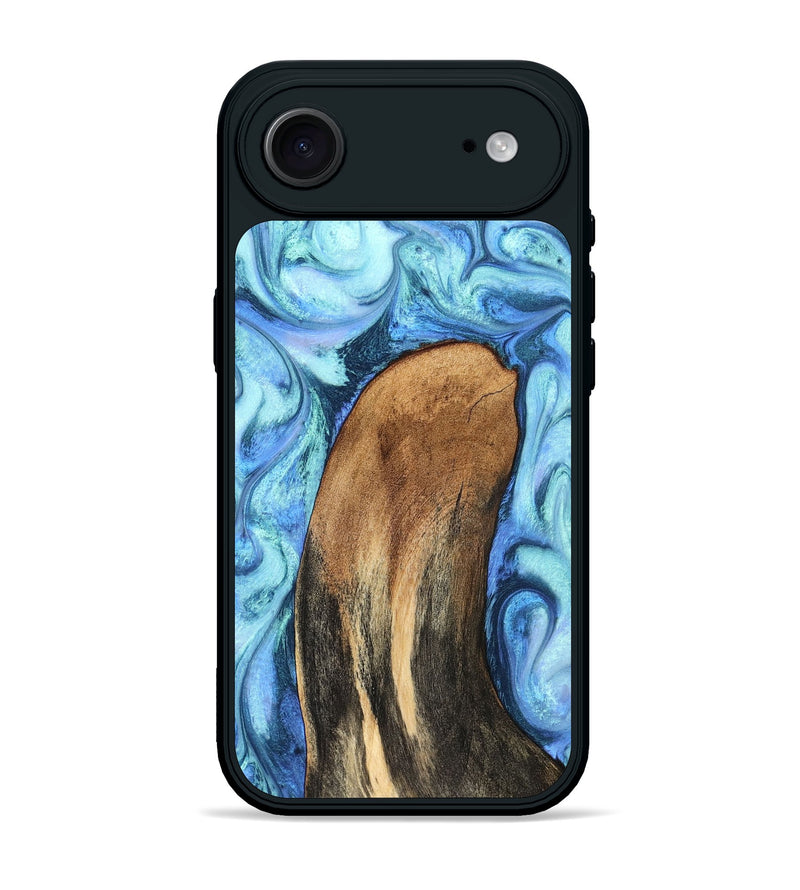 iPhone 17 Air Wood Phone Case - Jaeda (Blue, 824861)
