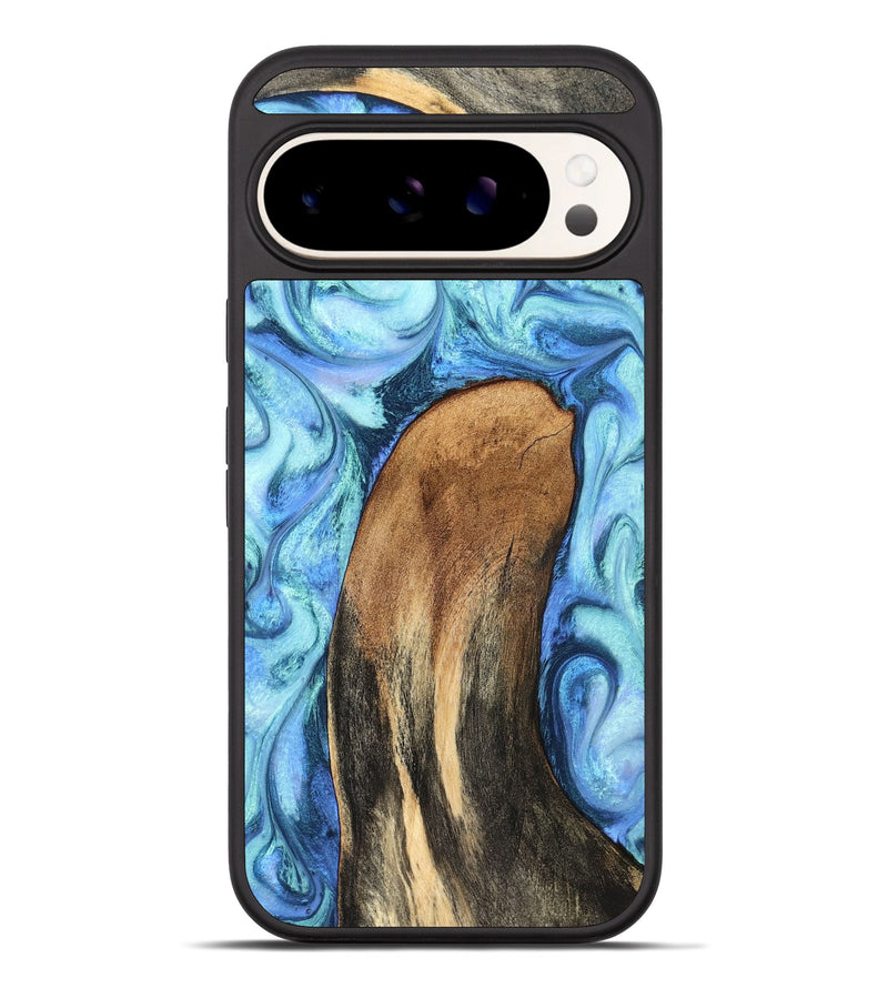 Pixel 10 Pro XL Wood Phone Case - Jaeda (Blue, 824861)