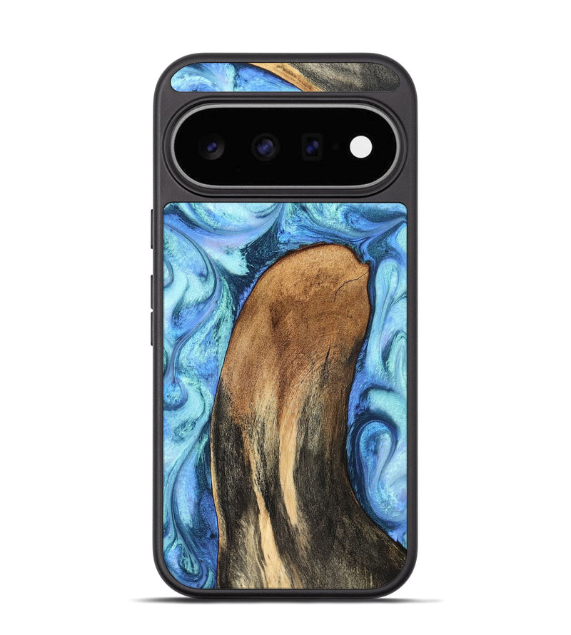 Pixel 11 Wood Phone Case - Jaeda (Blue, 824861)