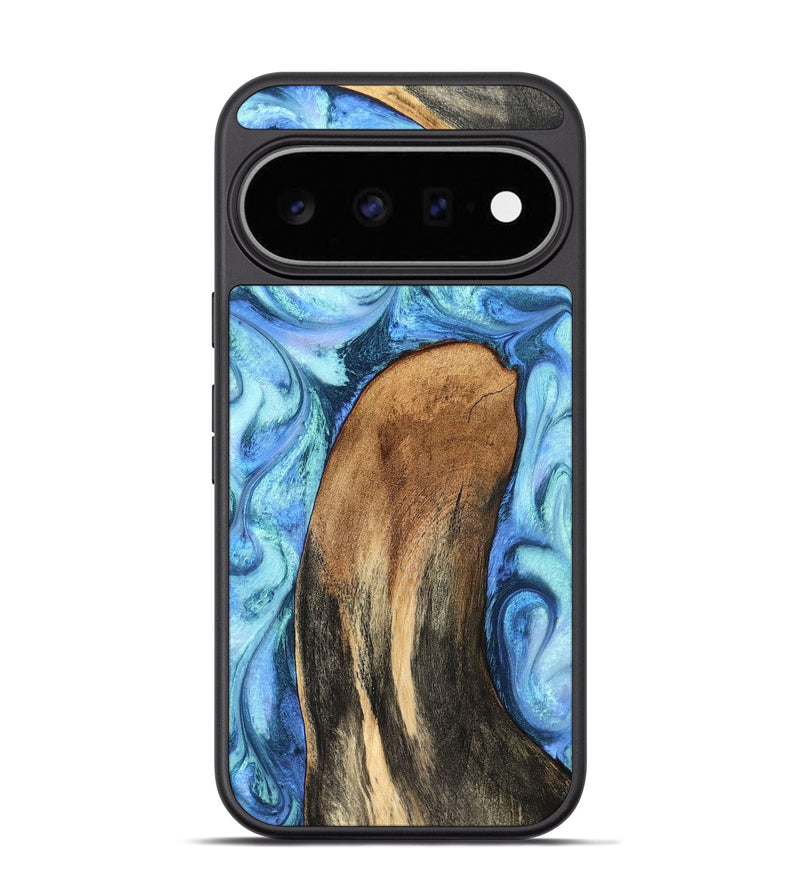 Pixel 11 Pro Wood Phone Case - Jaeda (Blue, 824861)