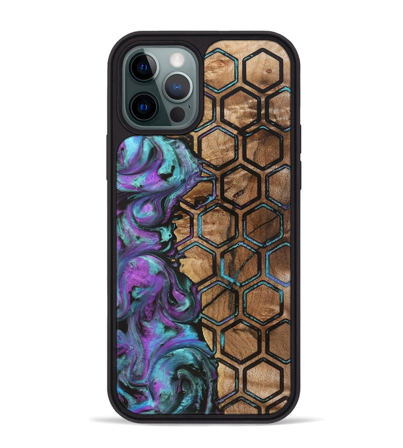 iPhone 12 Pro Max Wood Phone Case - Arlo (Pattern, 824862)