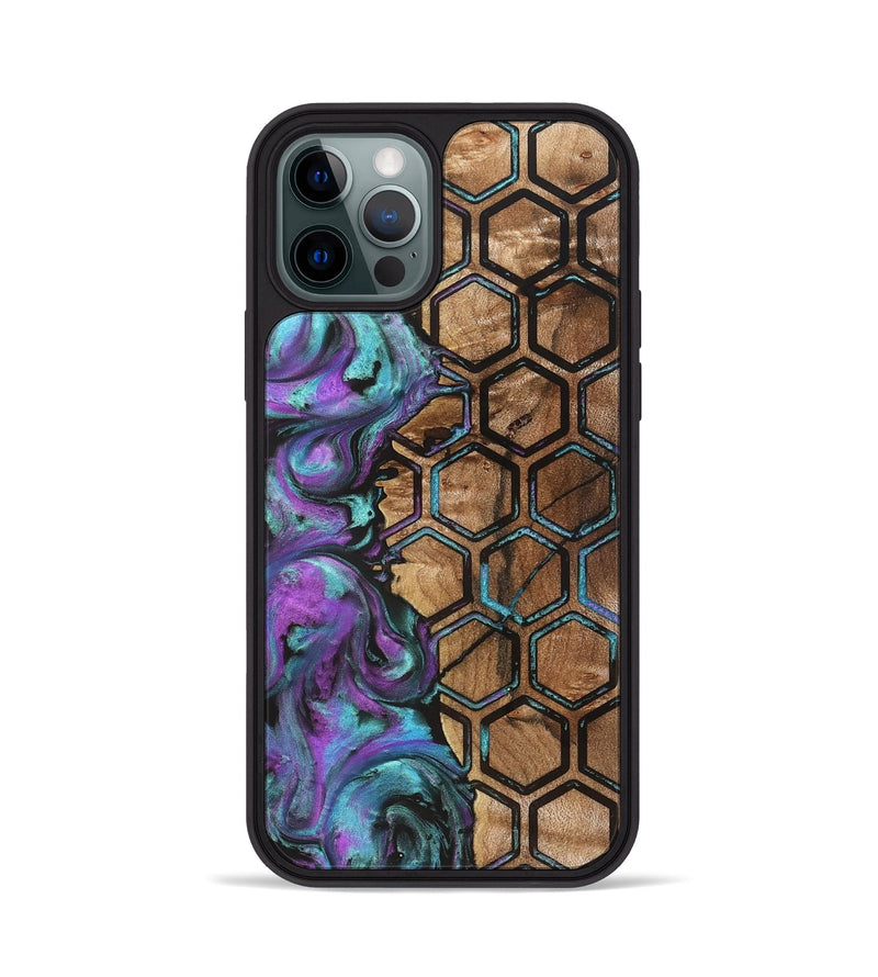 iPhone 12 Pro Wood Phone Case - Arlo (Pattern, 824862)