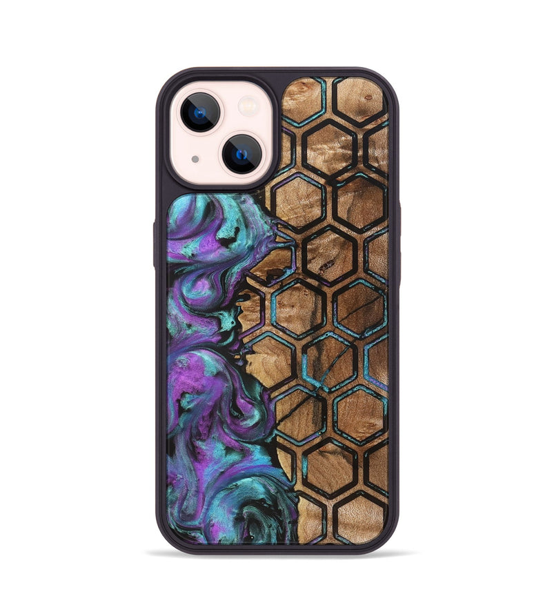 iPhone 14 Wood Phone Case - Arlo (Pattern, 824862)