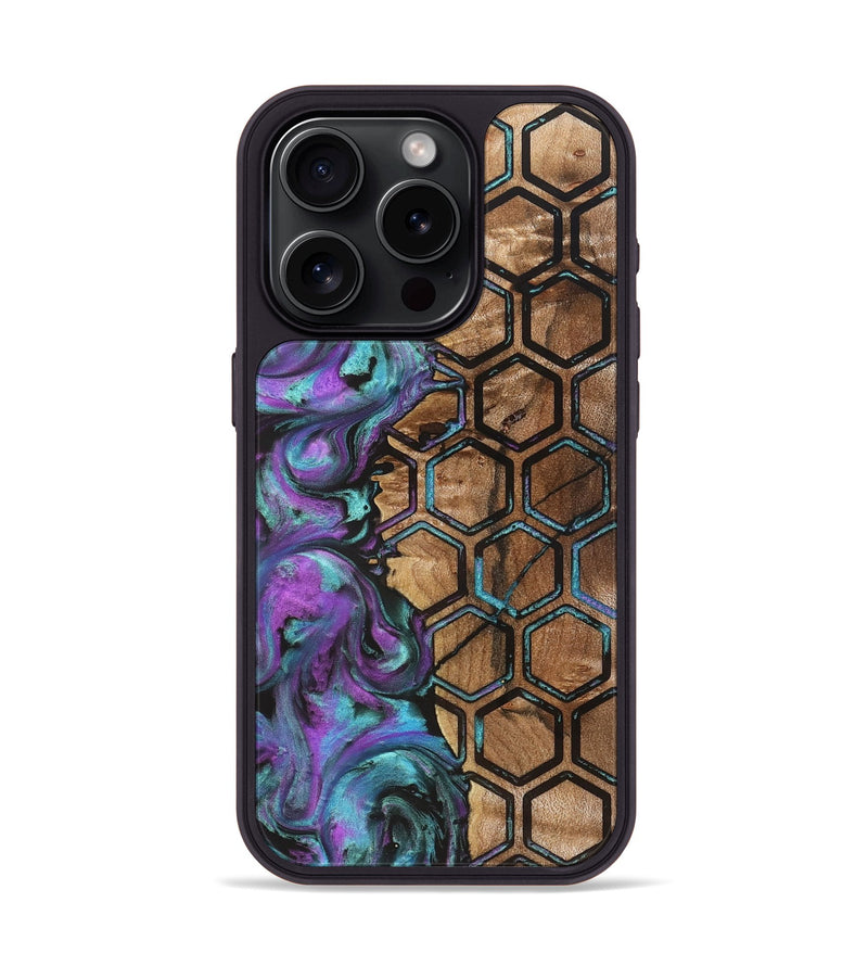 iPhone 15 Pro Wood Phone Case - Arlo (Pattern, 824862)