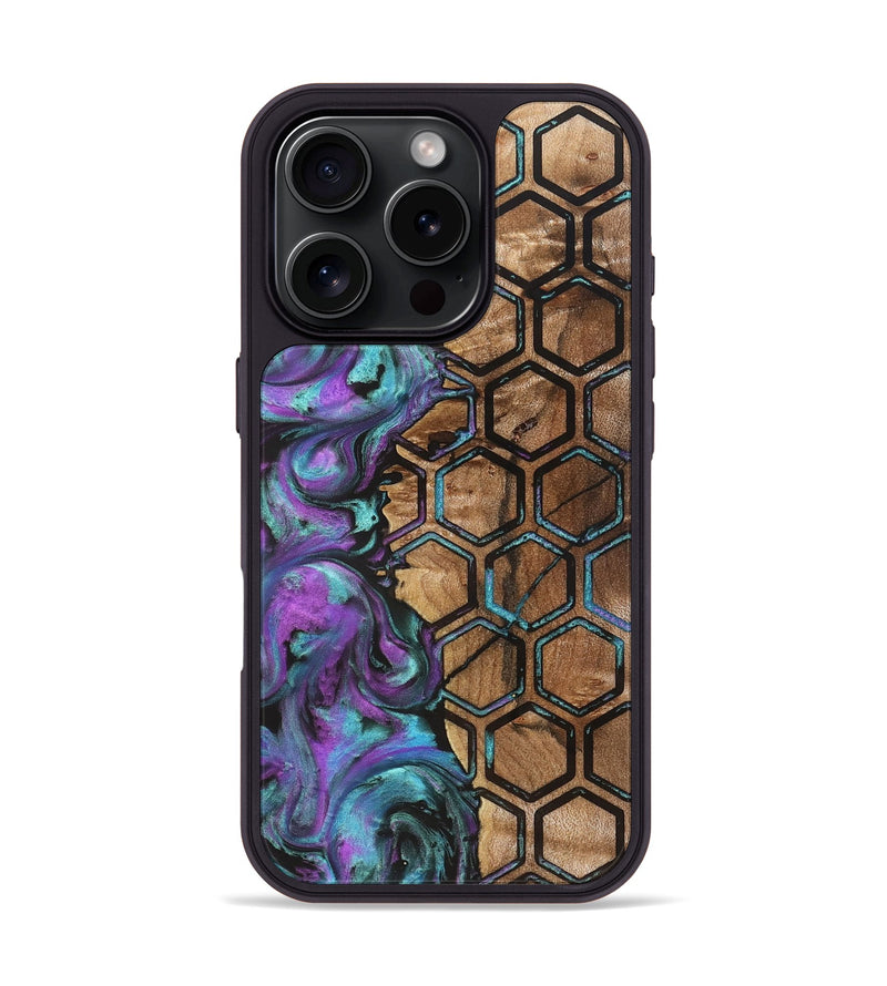 iPhone 16 Pro Wood Phone Case - Arlo (Pattern, 824862)