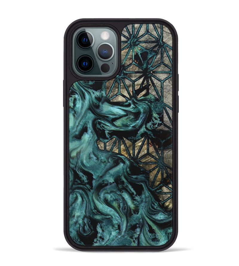 iPhone 12 Pro Max Wood Phone Case - Thalia (Pattern, 824863)