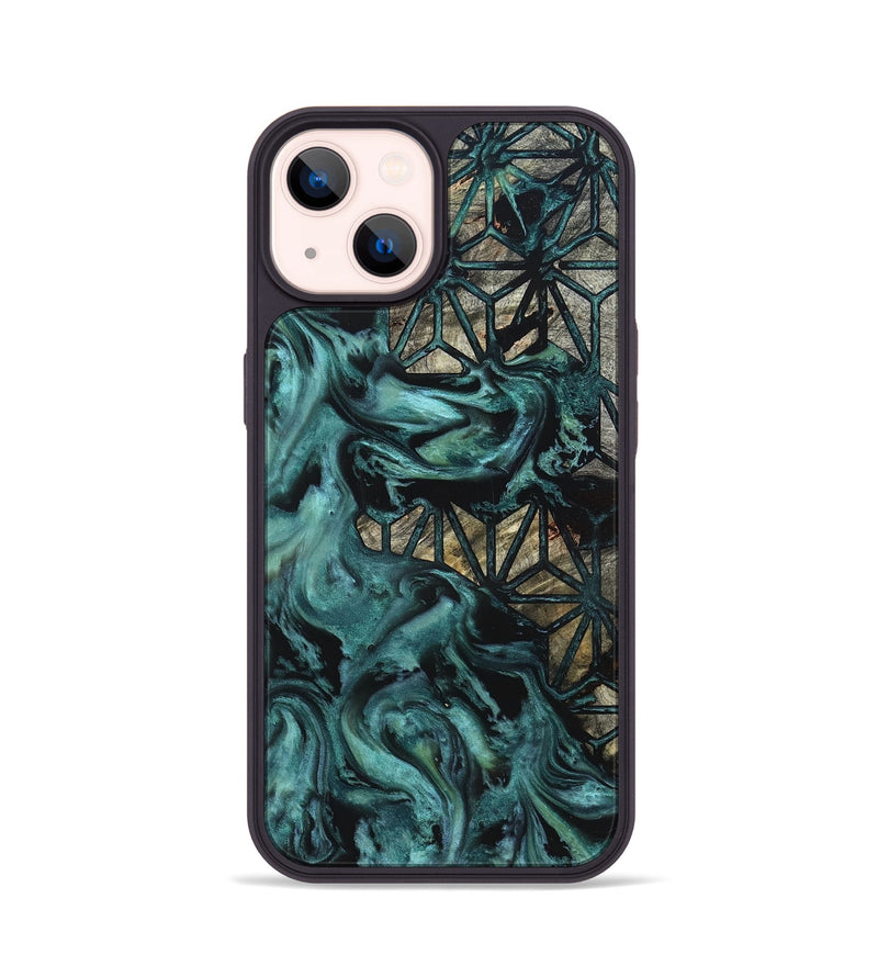 iPhone 14 Wood Phone Case - Thalia (Pattern, 824863)