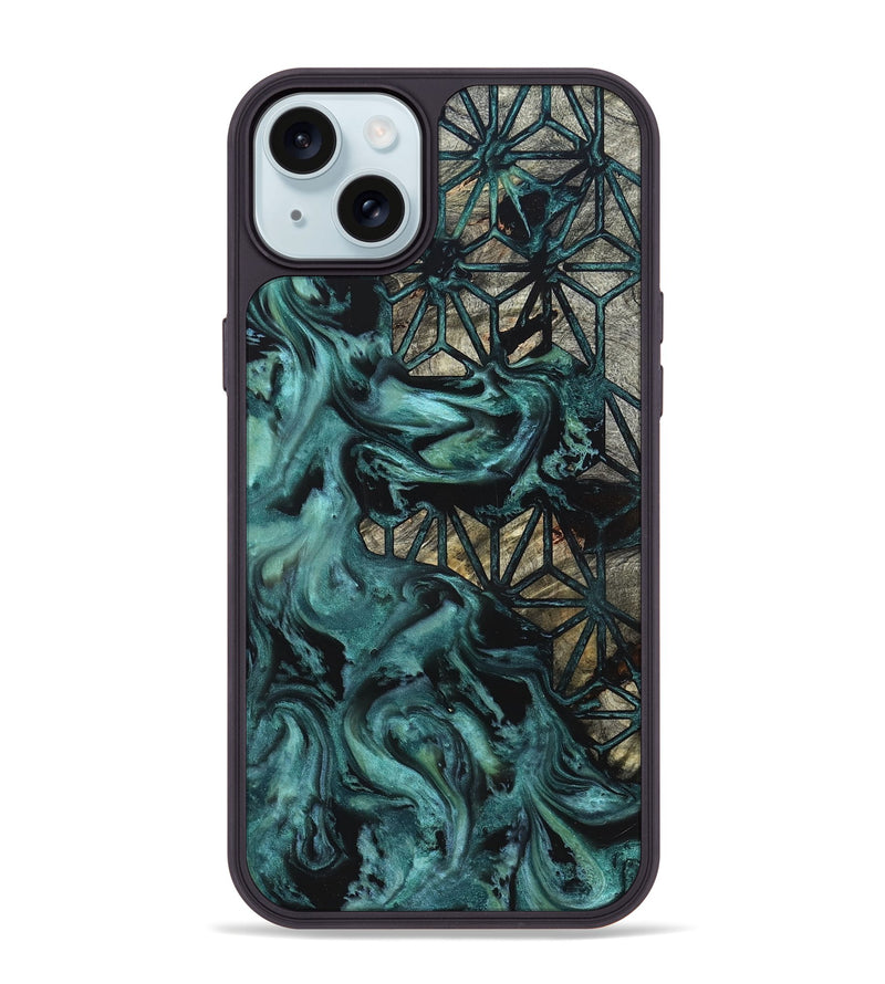 iPhone 15 Plus Wood Phone Case - Thalia (Pattern, 824863)