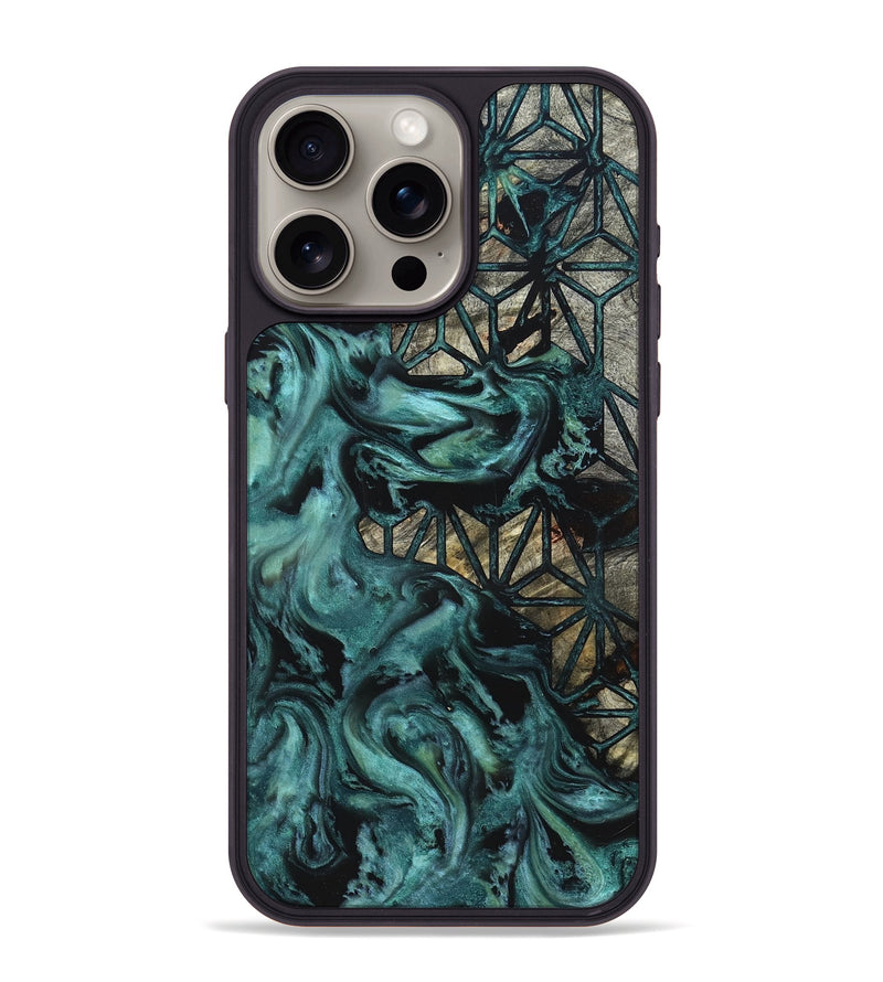 iPhone 15 Pro Max Wood Phone Case - Thalia (Pattern, 824863)