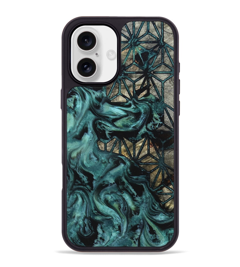 iPhone 16 Plus Wood Phone Case - Thalia (Pattern, 824863)
