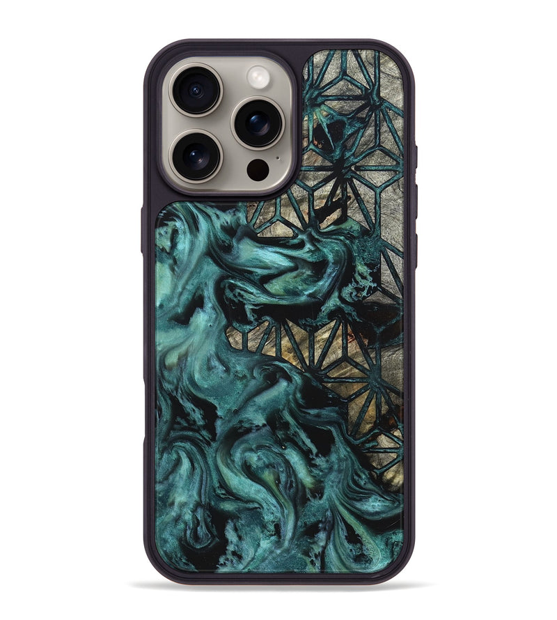 iPhone 16 Pro Max Wood Phone Case - Thalia (Pattern, 824863)