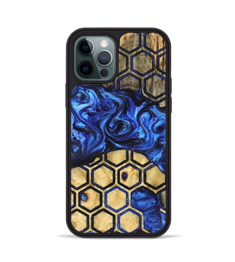 iPhone 12 Pro Wood Phone Case - Kiaan (Pattern, 824864)