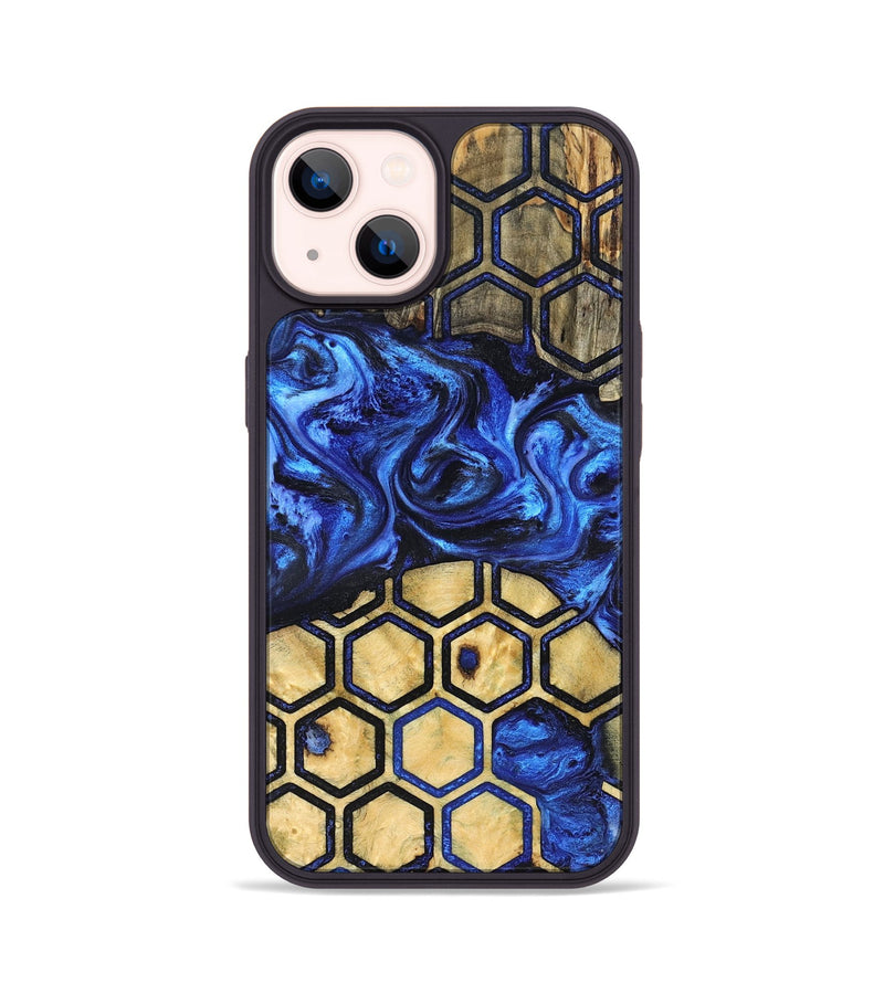 iPhone 14 Wood Phone Case - Kiaan (Pattern, 824864)