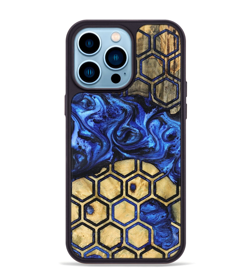 iPhone 14 Pro Max Wood Phone Case - Kiaan (Pattern, 824864)