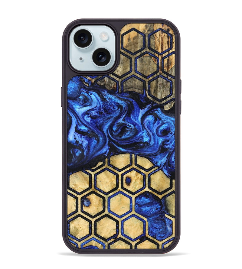 iPhone 15 Plus Wood Phone Case - Kiaan (Pattern, 824864)