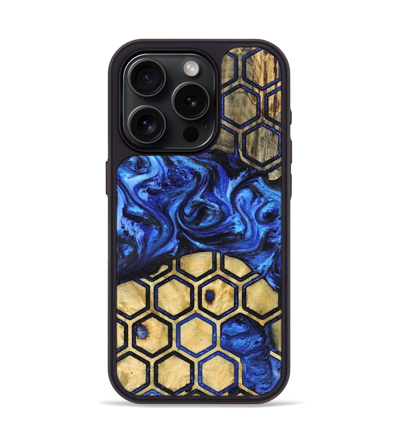 iPhone 15 Pro Wood Phone Case - Kiaan (Pattern, 824864)