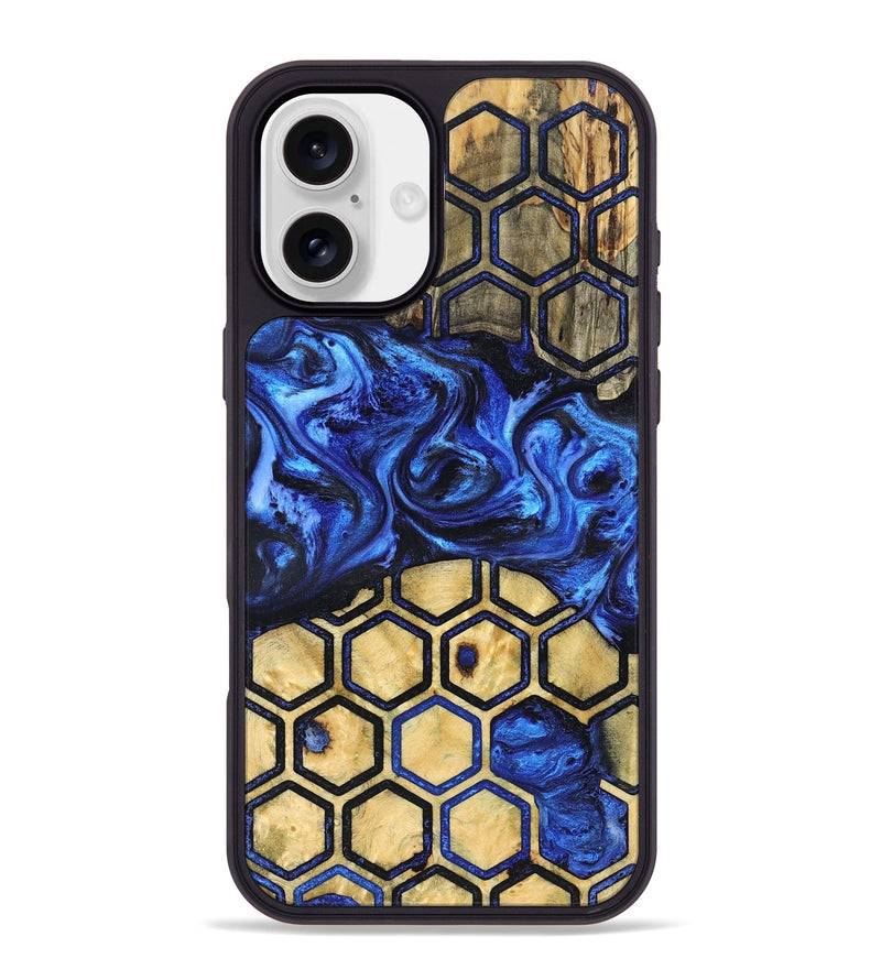iPhone 16 Plus Wood Phone Case - Kiaan (Pattern, 824864)