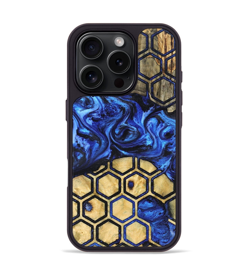 iPhone 16 Pro Wood Phone Case - Kiaan (Pattern, 824864)