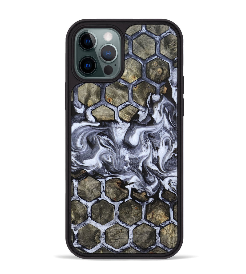 iPhone 12 Pro Max Wood Phone Case - Leonard (Pattern, 824865)