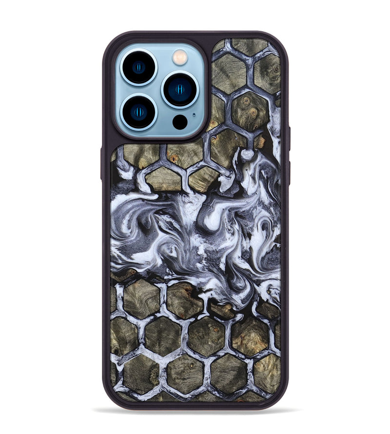 iPhone 14 Pro Max Wood Phone Case - Leonard (Pattern, 824865)