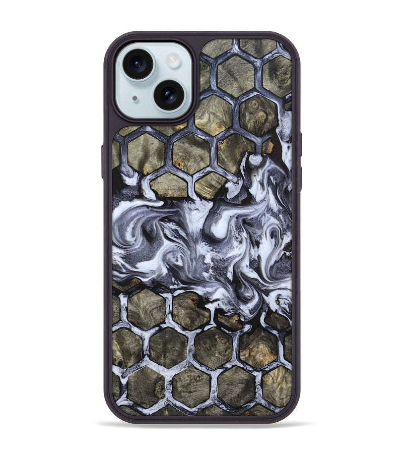 iPhone 15 Plus Wood Phone Case - Leonard (Pattern, 824865)