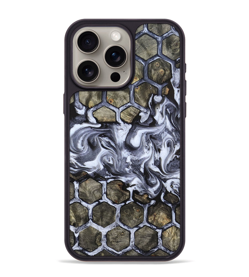 iPhone 15 Pro Max Wood Phone Case - Leonard (Pattern, 824865)
