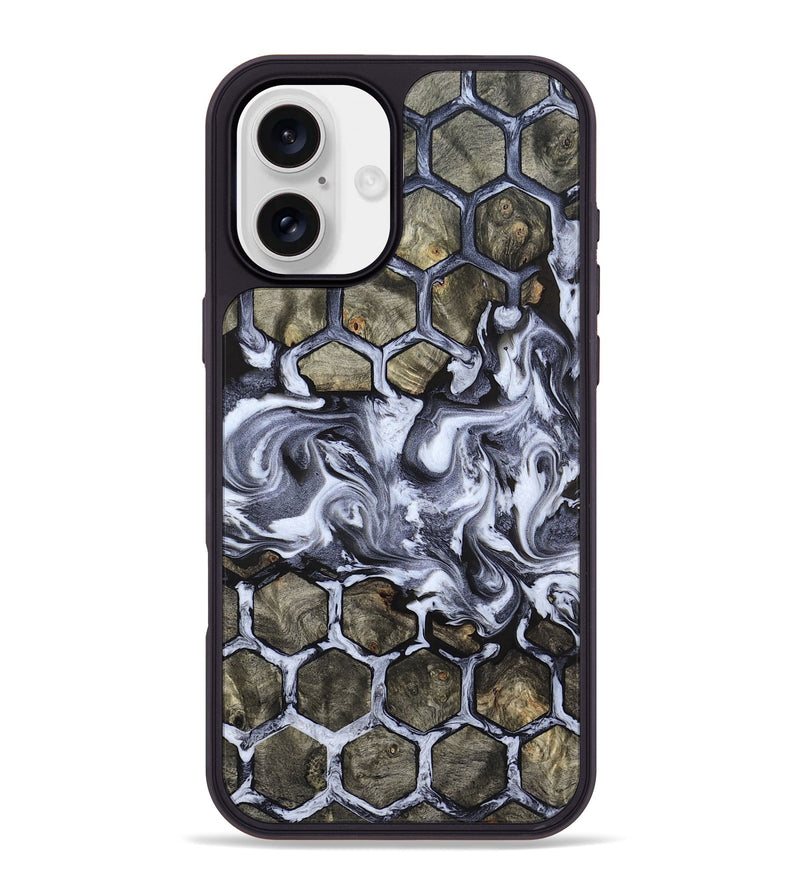 iPhone 16 Plus Wood Phone Case - Leonard (Pattern, 824865)